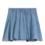 ARKET kleding 0DXJP1387 blauw denim minirok kinderen