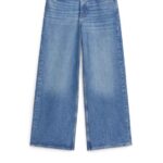 ARKET kleding 0DXJP140 blauw wolk lage losse jeans vrouwen