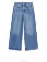 ARKET kleding 0DXJP140 blauw wolk lage losse jeans vrouwen
