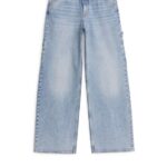 ARKET kleding 0DXJP141 lichtblauw losse jeans van wilgenhout vrouwen