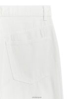 ARKET kleding 0DXJP142 wit roze cropped rechte jeans vrouwen - Image 4