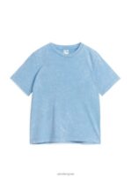 ARKET kleding 0DXJP1430 blauw katoenen T-shirt kinderen