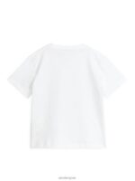 ARKET kleding 0DXJP1433 wit T-shirt met ronde hals kinderen - Image 4