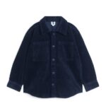 ARKET kleding 0DXJP1437 donkerblauw corduroy overshirt kinderen