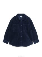 ARKET kleding 0DXJP1437 donkerblauw corduroy overshirt kinderen