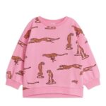 ARKET kleding 0DXJP1440 roze/cheetah oversized sweatshirt kinderen