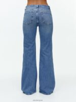 ARKET kleding 0DXJP144 helderblauw Wave slim uitlopende stretchjeans vrouwen - Image 2