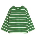 ARKET kleding 0DXJP1452 groen/strepen Lange mouwenshirt kinderen
