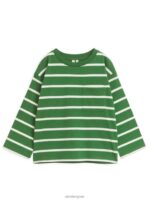 ARKET kleding 0DXJP1452 groen/strepen Lange mouwenshirt kinderen