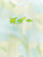 ARKET kleding 0DXJP1454 turkoois/tie-dye bedrukt t-shirt kinderen - Image 3