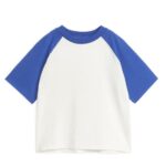 ARKET kleding 0DXJP1458 wit Blauw T-shirt met raglanmouwen kinderen