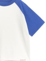 ARKET kleding 0DXJP1458 wit Blauw T-shirt met raglanmouwen kinderen - Image 3