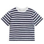 ARKET kleding 0DXJP1460 blauw/strepen getextureerd t-shirt kinderen