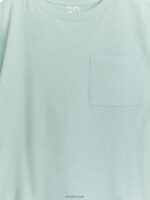 ARKET kleding 0DXJP1461 muntgroen losvallend T-shirt van linnenmix kinderen - Image 3