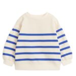 ARKET kleding 0DXJP1476 crème/blauw Sweatshirt met pofmouwen kinderen