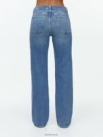 ARKET kleding 0DXJP148 middelblauw Dahlia rechte stretchjeans vrouwen - Image 2