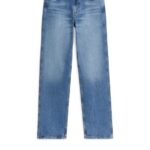 ARKET kleding 0DXJP148 middelblauw Dahlia rechte stretchjeans vrouwen