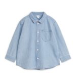 ARKET kleding 0DXJP1497 lichtblauw denim overhemd kinderen