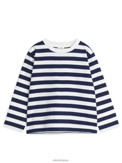 ARKET kleding 0DXJP1498 donkerblauw T-shirt met lange mouwen kinderen