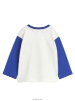 ARKET kleding 0DXJP1502 wit Blauw Varsity-T-shirt kinderen - Image 2