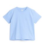 ARKET kleding 0DXJP1507 lichtblauw T-shirt met ronde hals kinderen