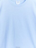 ARKET kleding 0DXJP1507 lichtblauw T-shirt met ronde hals kinderen - Image 3