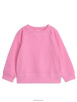ARKET kleding 0DXJP1508 roze Sweatshirt met ronde hals kinderen