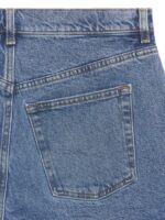 ARKET kleding 0DXJP150 blauw gewassen stretch-denimshort vrouwen - Image 2