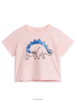 ARKET kleding 0DXJP1510 beige/dino wijdvallend t-shirt kinderen