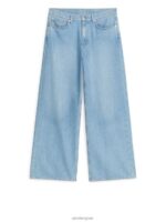 ARKET kleding 0DXJP151 blauw wolk lage losse jeans vrouwen - Image 3
