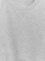ARKET kleding 0DXJP1522 grijs gemêleerd sweatshirt van franse badstof kinderen - Image 3