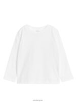 ARKET kleding 0DXJP1524 wit Zwart T-shirt met lange mouwen, set van 2 kinderen