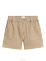 ARKET kleding 0DXJP1536 beige katoenen korte broek kinderen