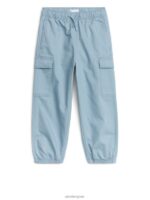 ARKET kleding 0DXJP1544 blauw cargobroek kinderen