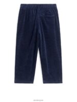 ARKET kleding 0DXJP1546 donkerblauw corduroy broek kinderen - Image 2