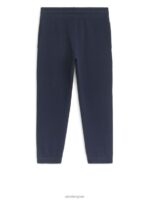 ARKET kleding 0DXJP1549 donkerblauw joggingbroek van franse badstof kinderen - Image 3