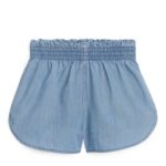 ARKET kleding 0DXJP1554 lichtblauw lyocell-denimshort kinderen