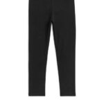ARKET kleding 0DXJP1555 zwart jersey legging kinderen