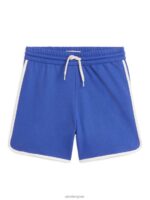 ARKET kleding 0DXJP1556 blauw Wit katoenen korte broek kinderen