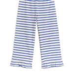 ARKET kleding 0DXJP1558 blauw/streep Jersey broek met ruches kinderen