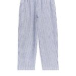 ARKET kleding 0DXJP1562 blauw/streep relaxte linnen broek kinderen