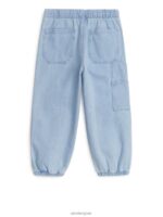 ARKET kleding 0DXJP1569 blauw functionele denim broek kinderen - Image 2
