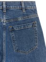 ARKET kleding 0DXJP156 blauw lupine hoog uitlopende stretchjeans vrouwen - Image 5