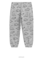 ARKET kleding 0DXJP1571 grijs/dino joggingbroek van franse badstof kinderen - Image 2
