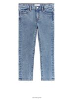 ARKET kleding 0DXJP1573 blauw slanke stretchjeans kinderen