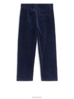 ARKET kleding 0DXJP1576 donkerblauw corduroy broek kinderen - Image 2