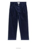 ARKET kleding 0DXJP1576 donkerblauw corduroy broek kinderen