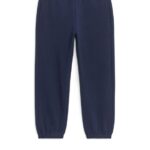 ARKET kleding 0DXJP1581 donkerblauw varsity-joggingbroek kinderen