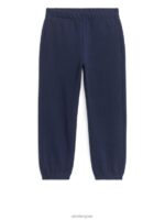 ARKET kleding 0DXJP1581 donkerblauw varsity-joggingbroek kinderen