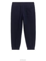 ARKET kleding 0DXJP1582 donkerblauw joggingbroek van franse badstof kinderen - Image 2